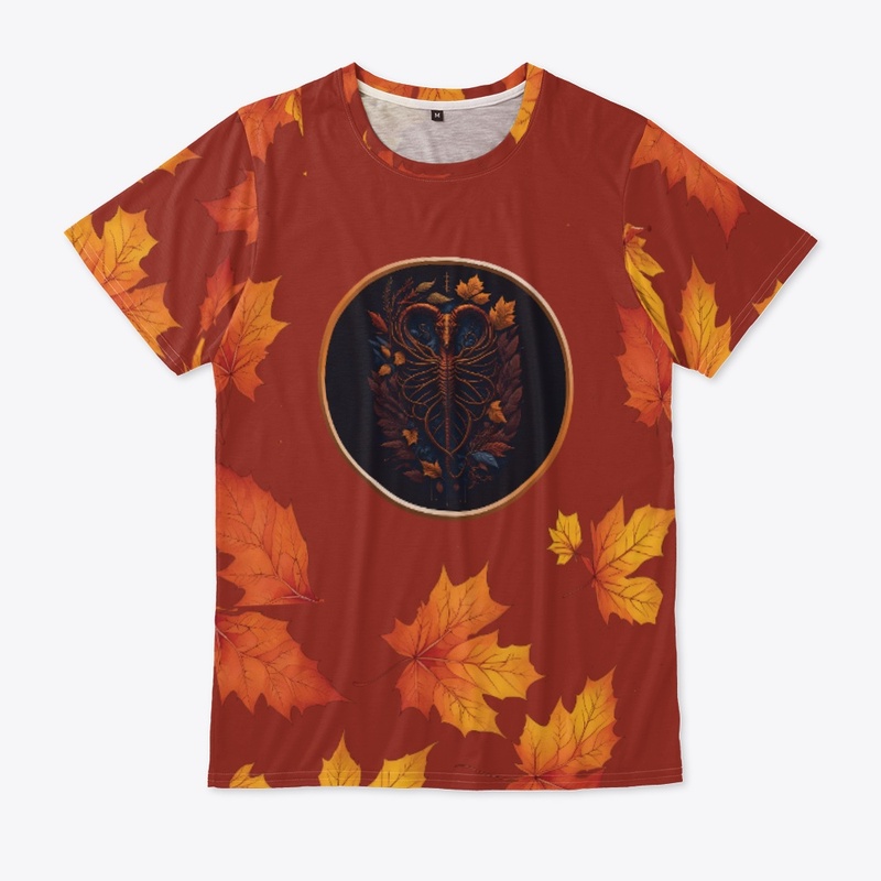 Spiritual Fall Zodiac Theme Artwork