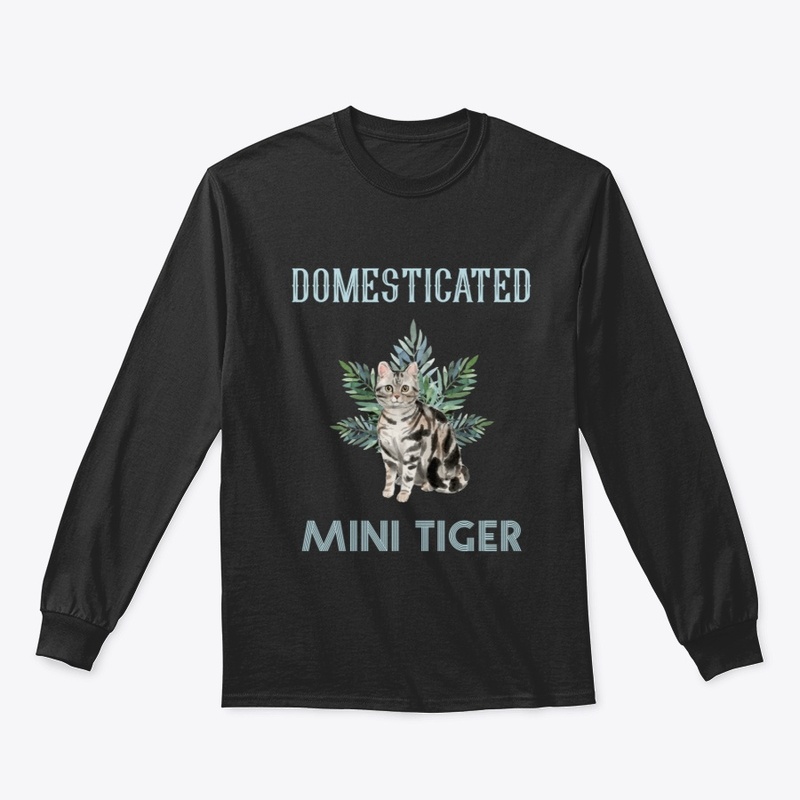 Domesticated Design | Gray Tabby Tee