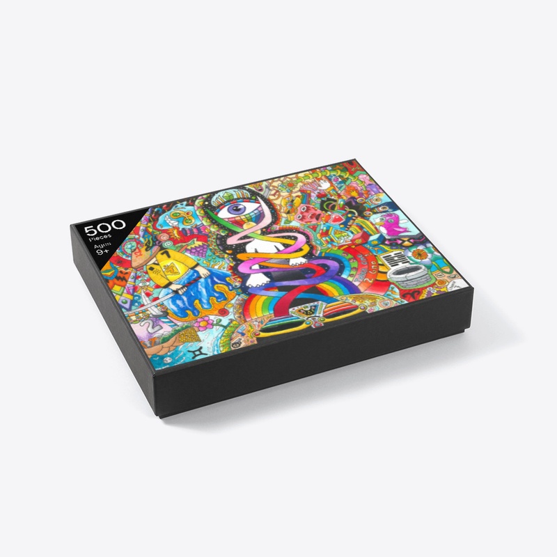 SamurEye Hand-Drawn Puzzle (500 pc)