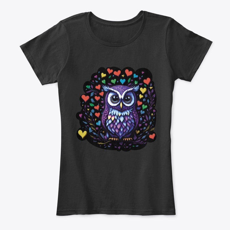 Lovely Owl in Love 