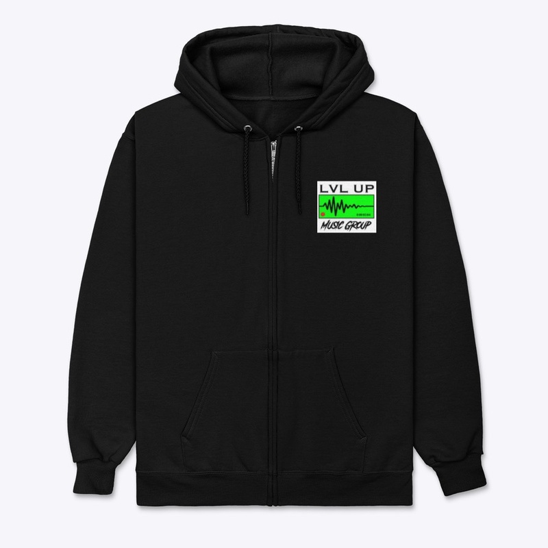 LvL Unisex Zipped Hoodie