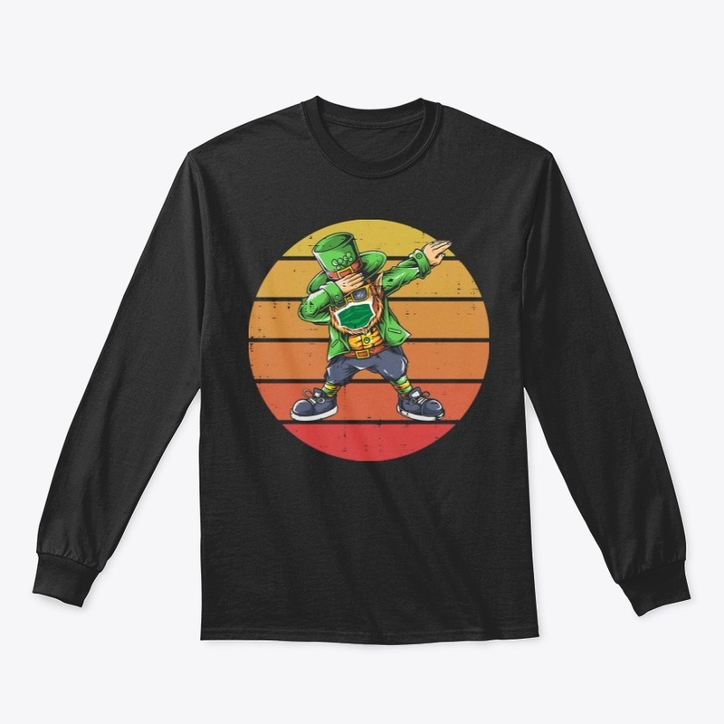 Dabbing Leprechaun St Patricks