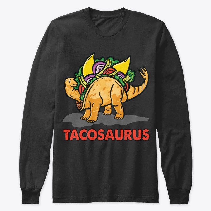 Dino Tacosaurus Gift For Taco Lover
