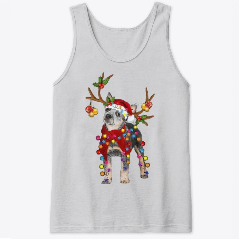 HEELER CHRISTMAS T SHIRT