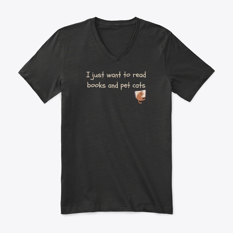 Books and cats design