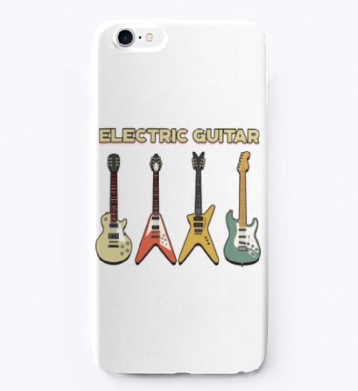 Vintage Electric Guitar Musical Lover