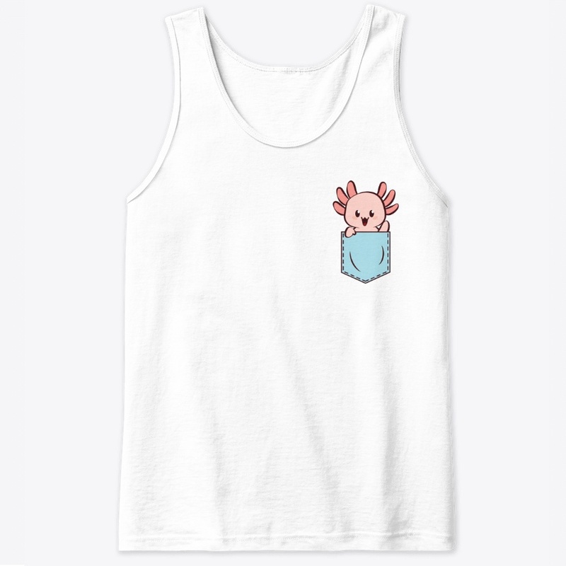 Axolotl mignon - je vous aime A-Lotl ...