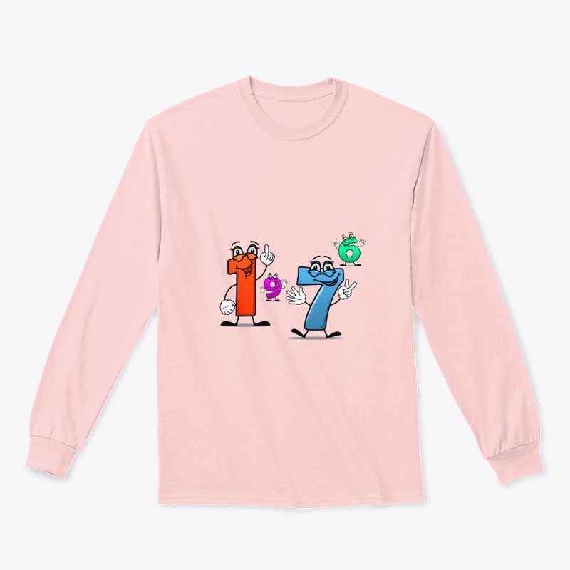 1976 year birth numbers trendy tee