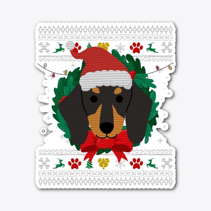 Dachshund Ugly Christmas Sweater