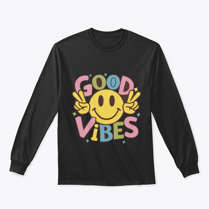 Good Vibes Typography T-shirt