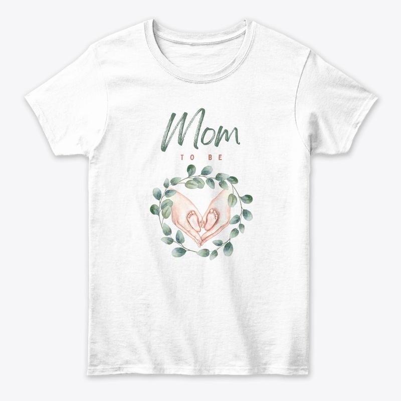 Mom to be printed t shirt and more