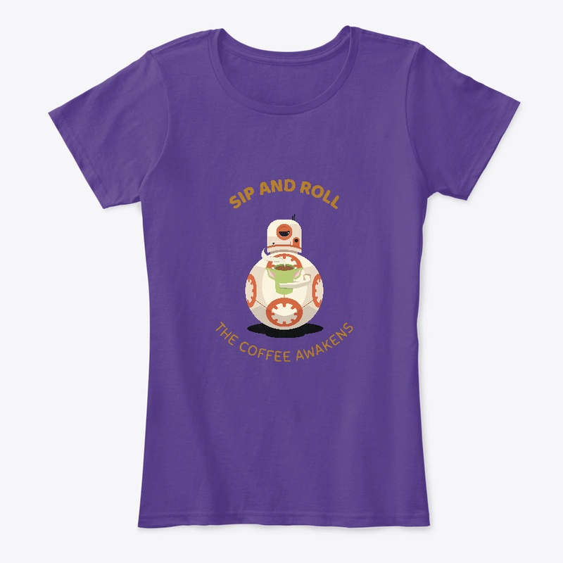 Sip and roll! The coffee awakens!