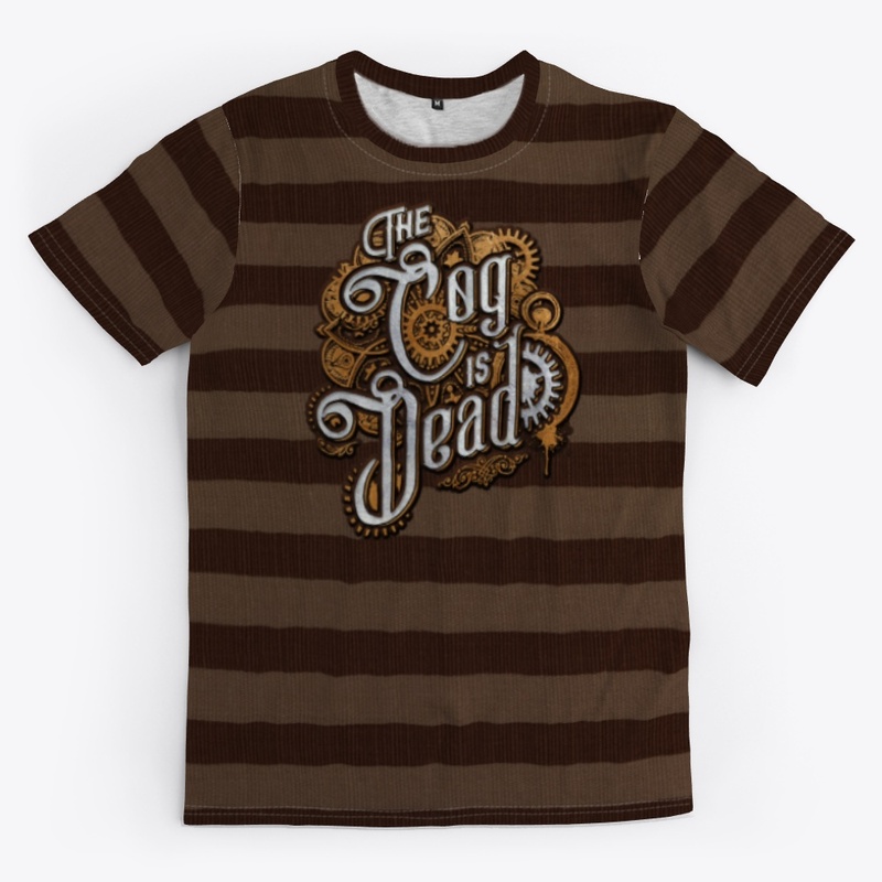 The Cog is Dead Striped Crew Shirt