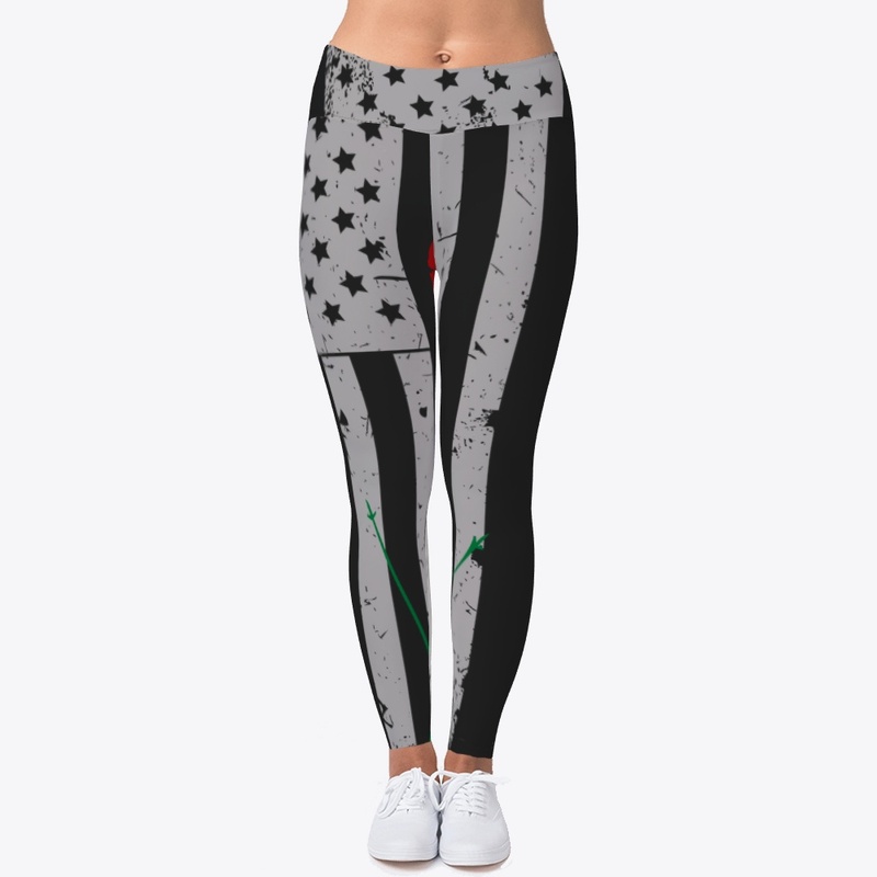 Skiing Lovers Fan American Flag Pride