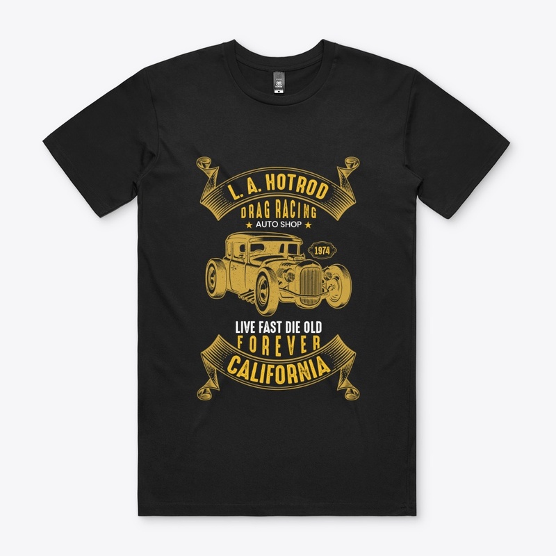 HOTROD Car T-Shirt Design