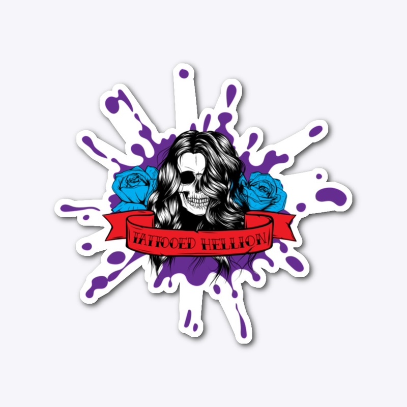 Tattooed Hellion Stickers