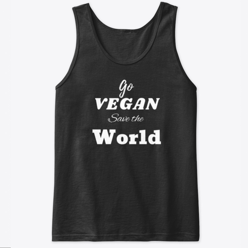 go vegan save the world vegan t shirts