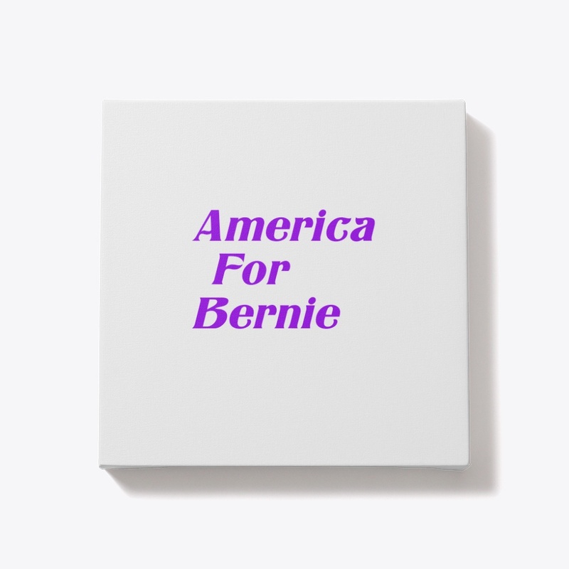 For Bernie Sanders 
