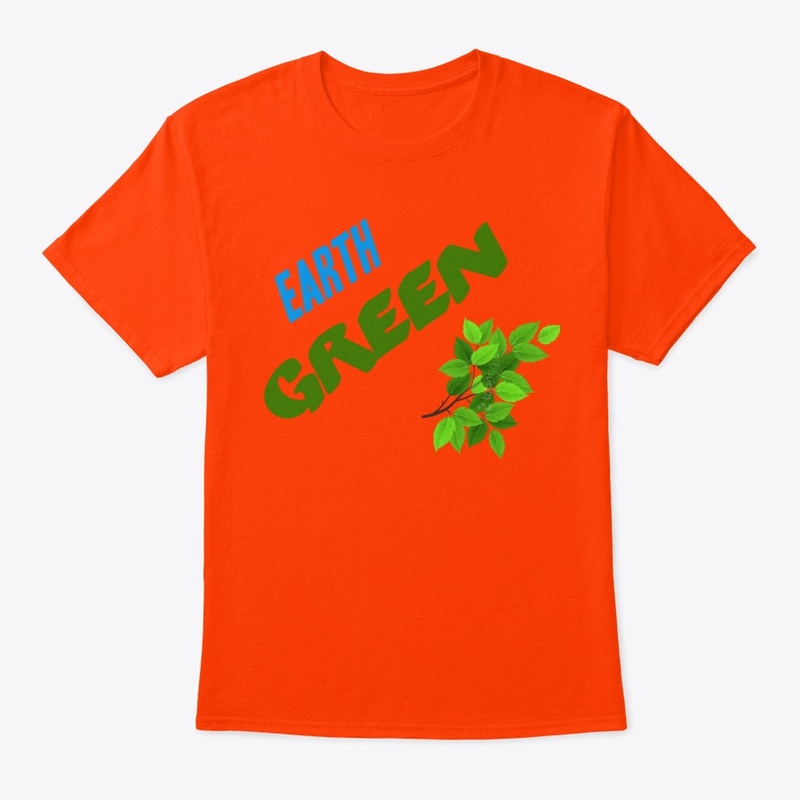 EARTH GREEN T SHIRT
