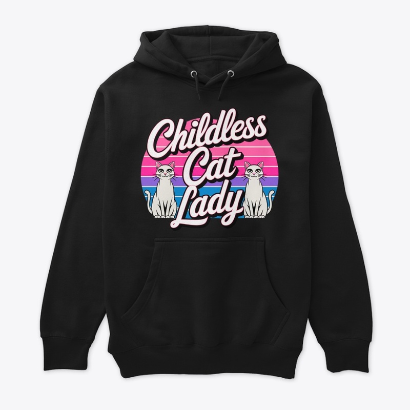 childless cat lady shirt