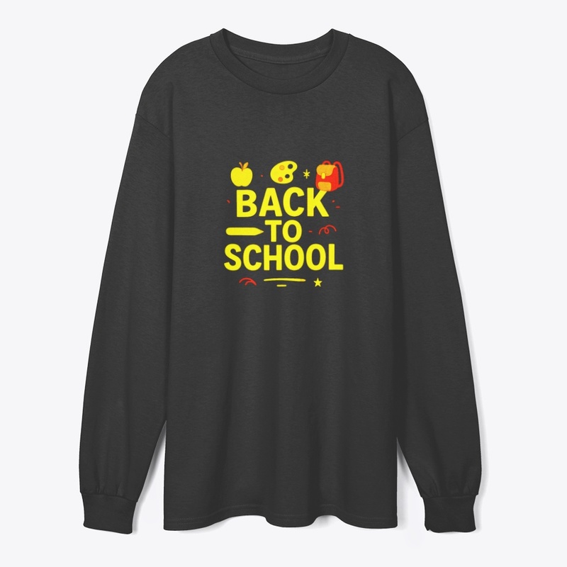 Back to School" Vibrant Palette Graphic