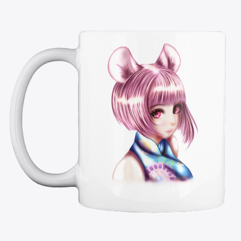 Cute anime Girl-mouse