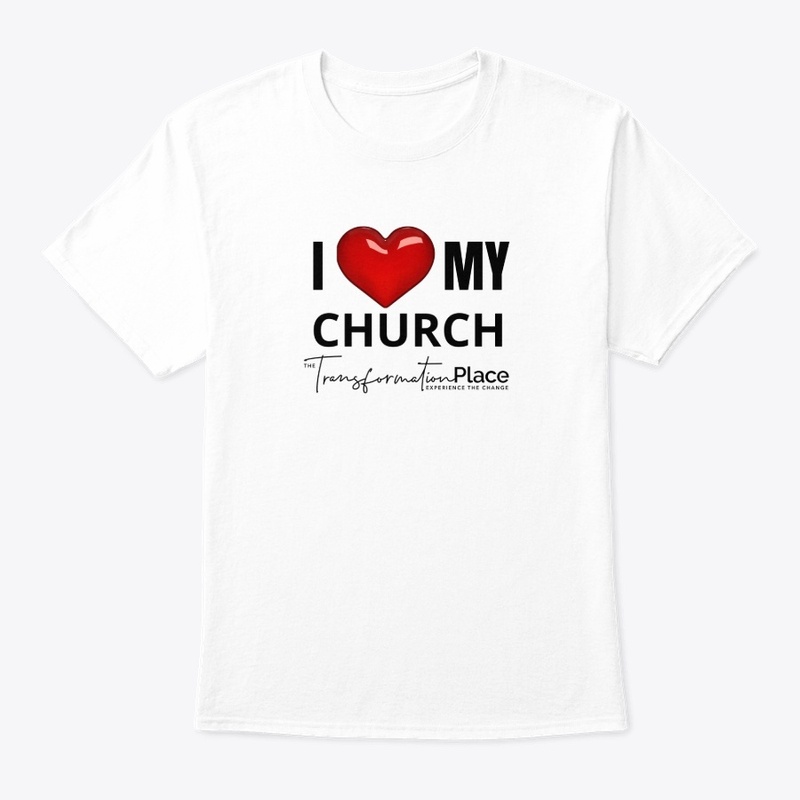 I love My Church (black print)