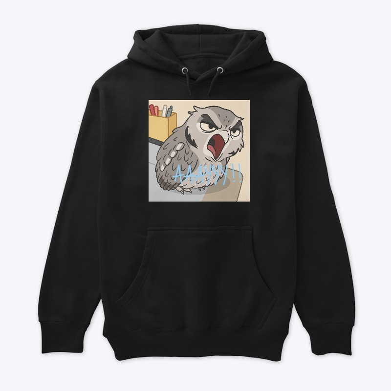 Angry Owl Yelling at the World