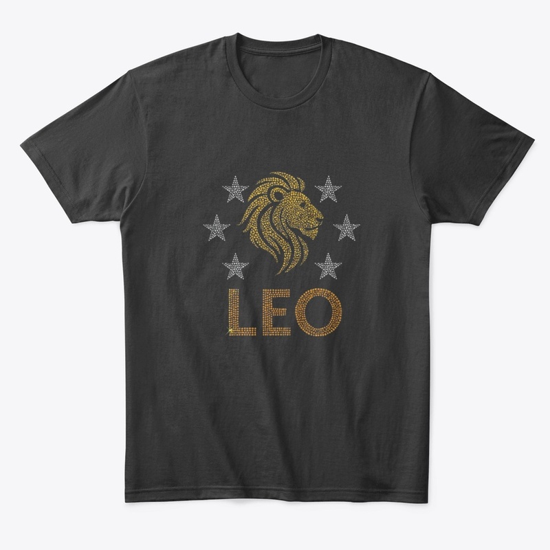 Leo Zodiac Rhinestone Lion