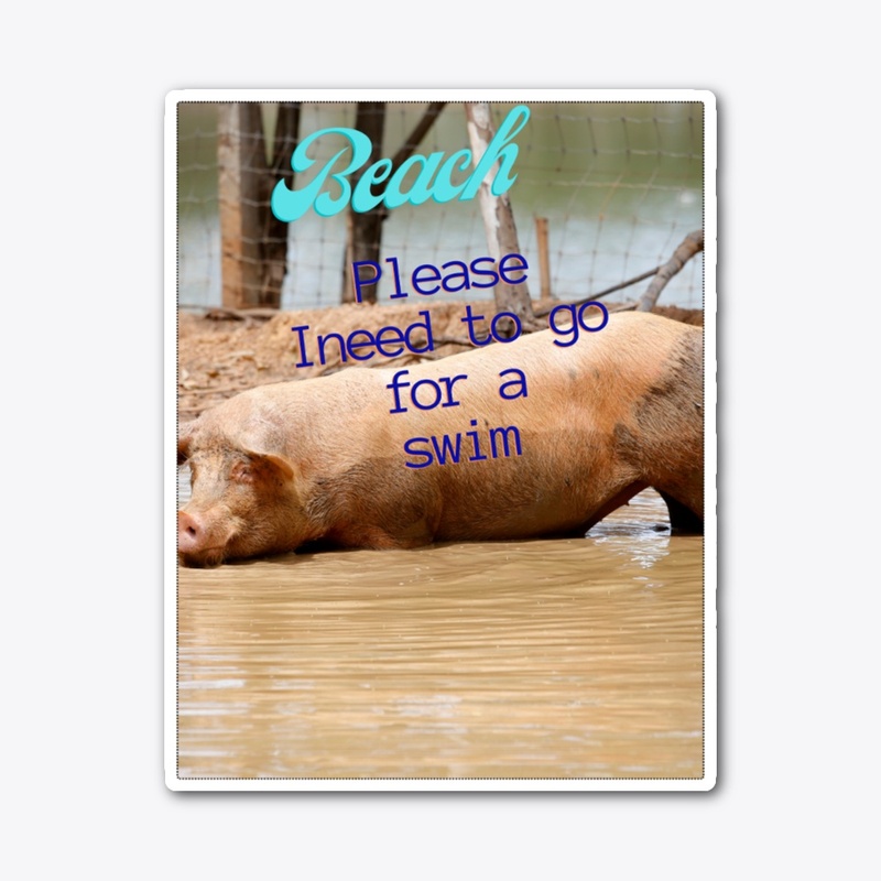 Beach pig
