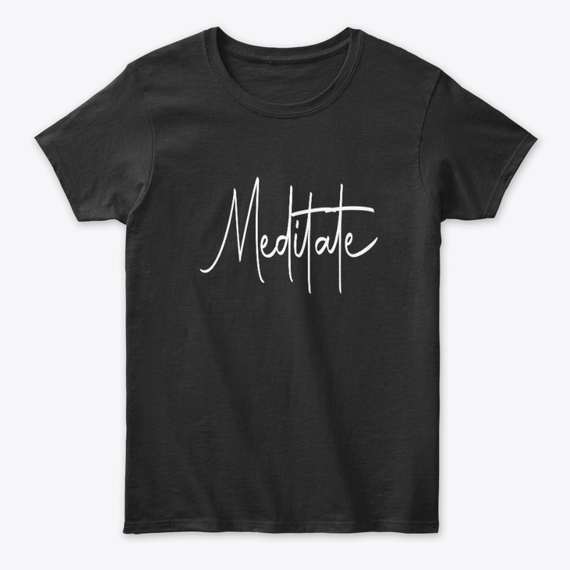 Meditate Motivational Self Help Design