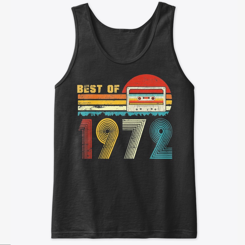 Best Of 1972 Retro Cassette Tape