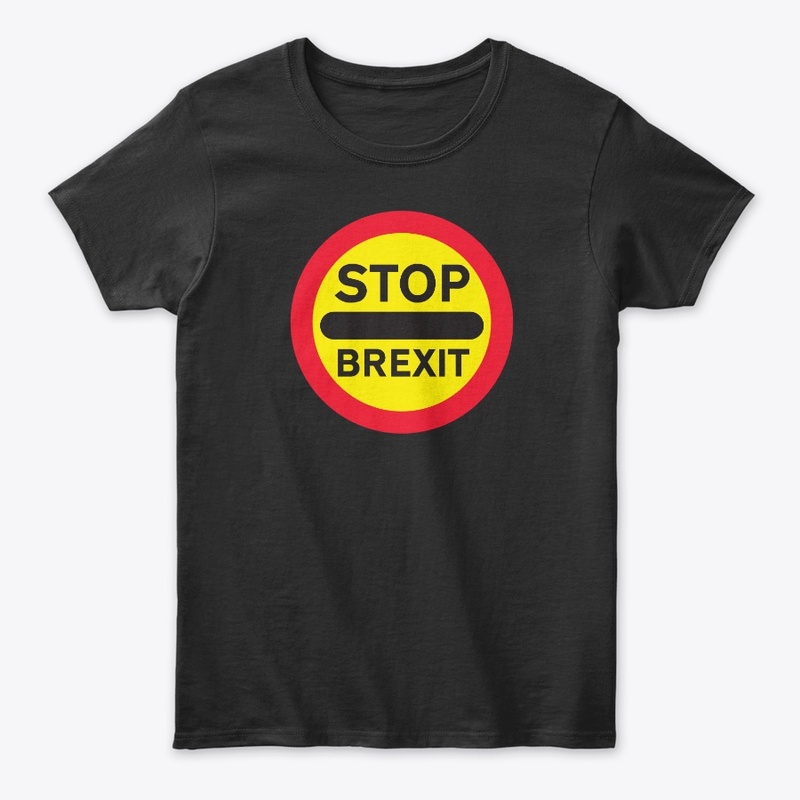 Stop Brexit Lollipop School Patrol Sign