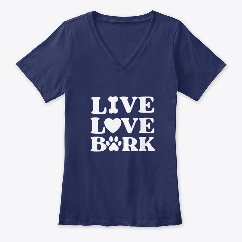 Live Love Bark Dog Lovers Shirts