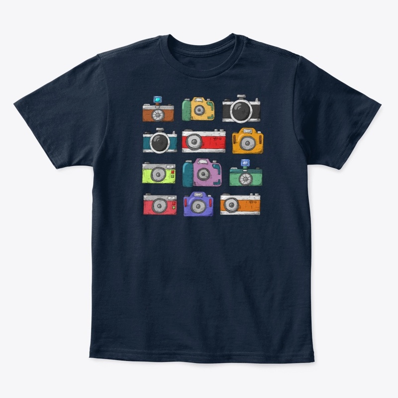 Vintage design camera top