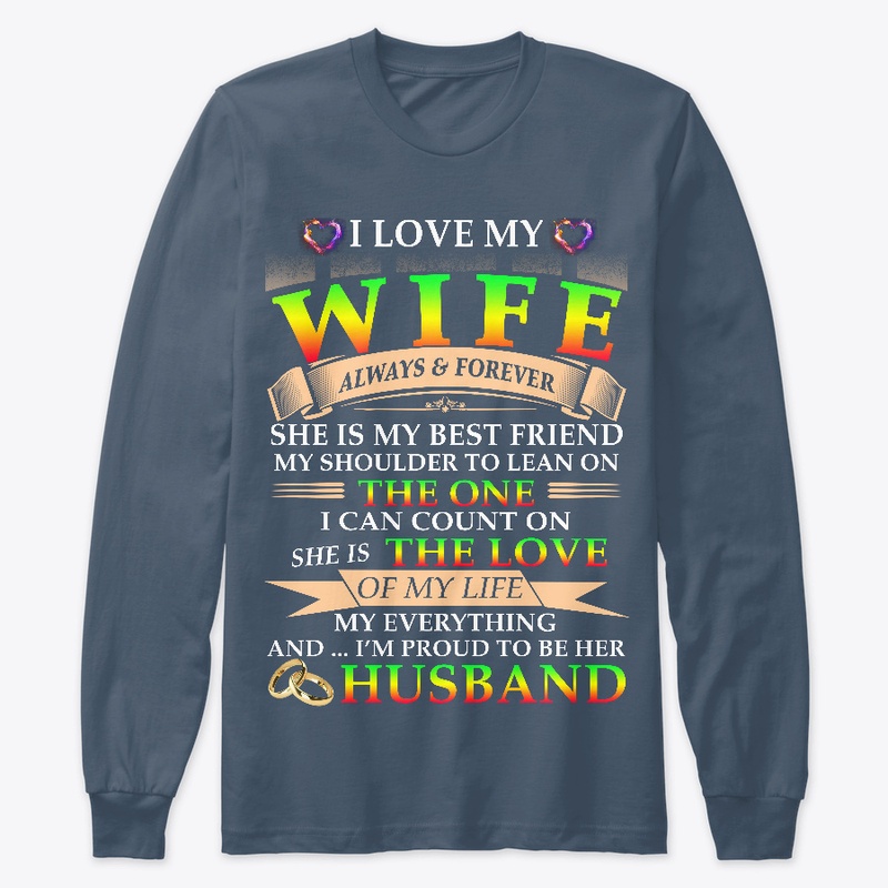 I'm proud to be her husband