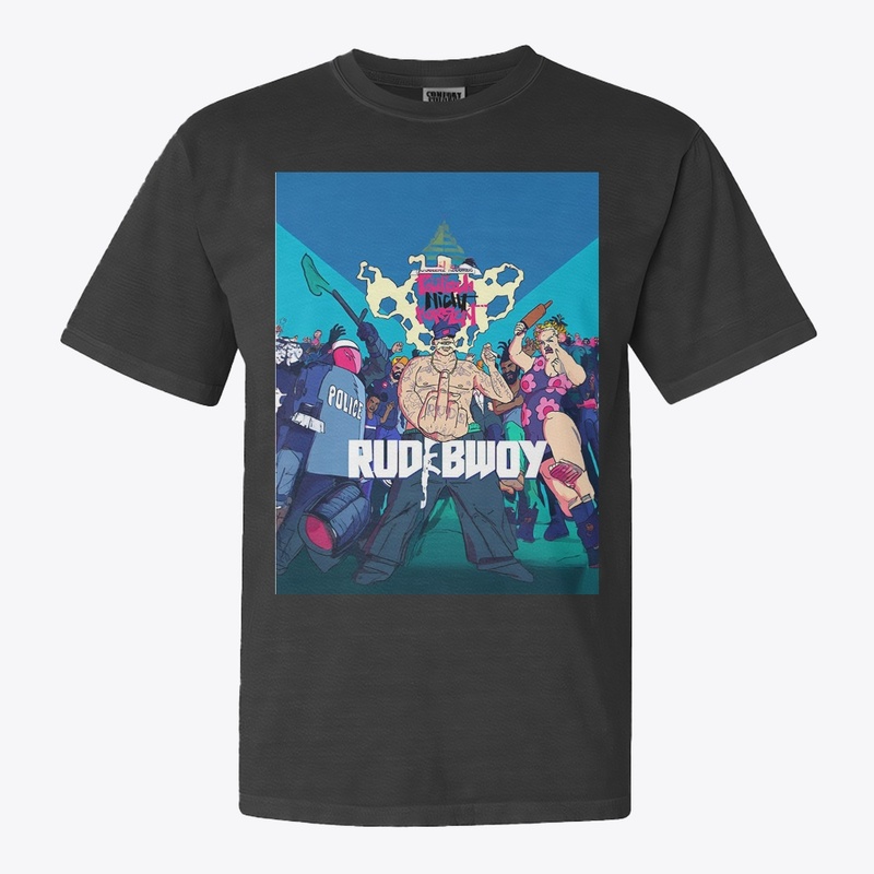 RUDEBWOY T-shirt! Crafted from premium