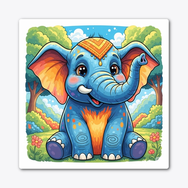 loving elephant