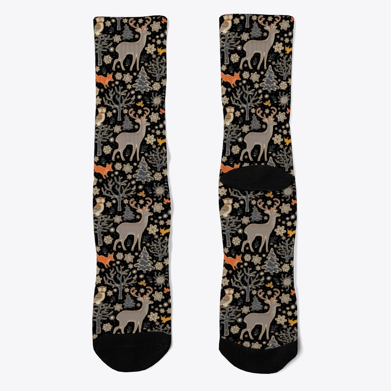 Christmas Pattern Socks