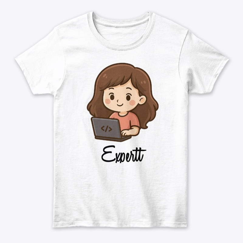 Cute Girl Coder Sticker