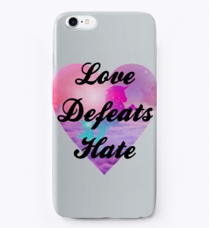 LOVE DEFEATS HATE