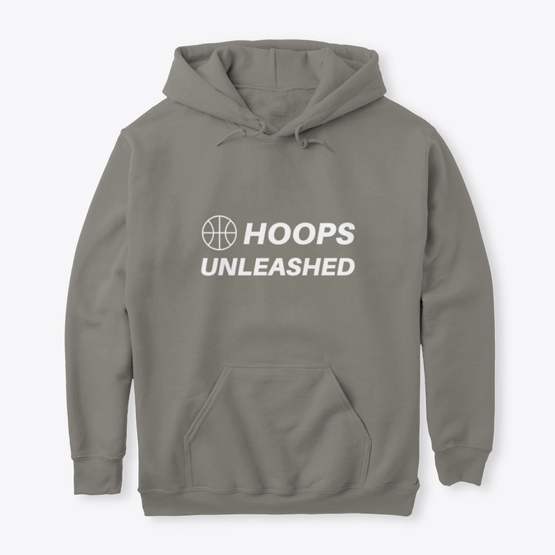 Grey & White Hoodie