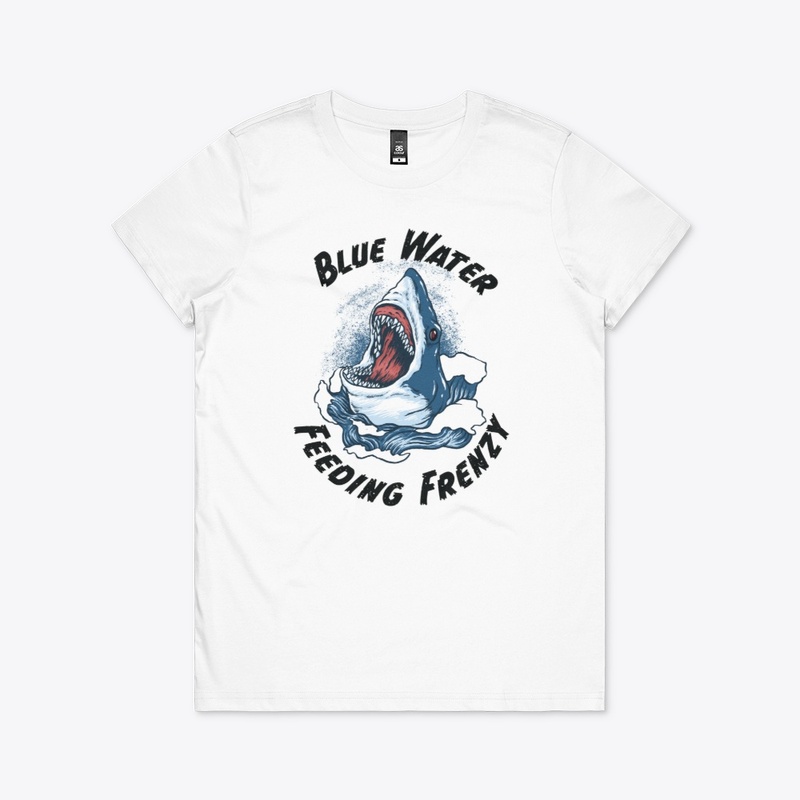 Blue Water Feeding Frenzy - Shark Ready