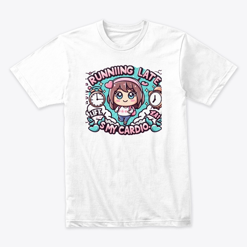 Late Chic Tee: Run Stylish