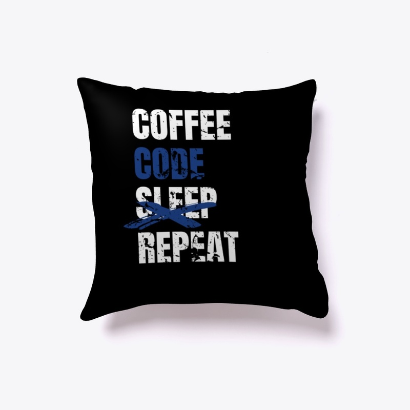 Coffee Code Sleep Repeat Design Gift