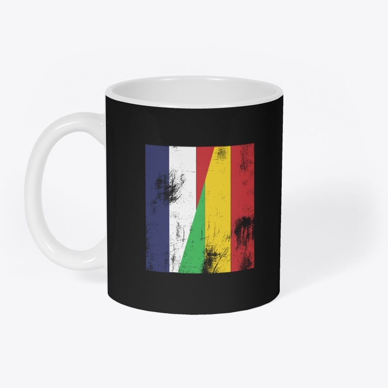 MALI FRANCE DRAPEAU DE L'AMITIÉ