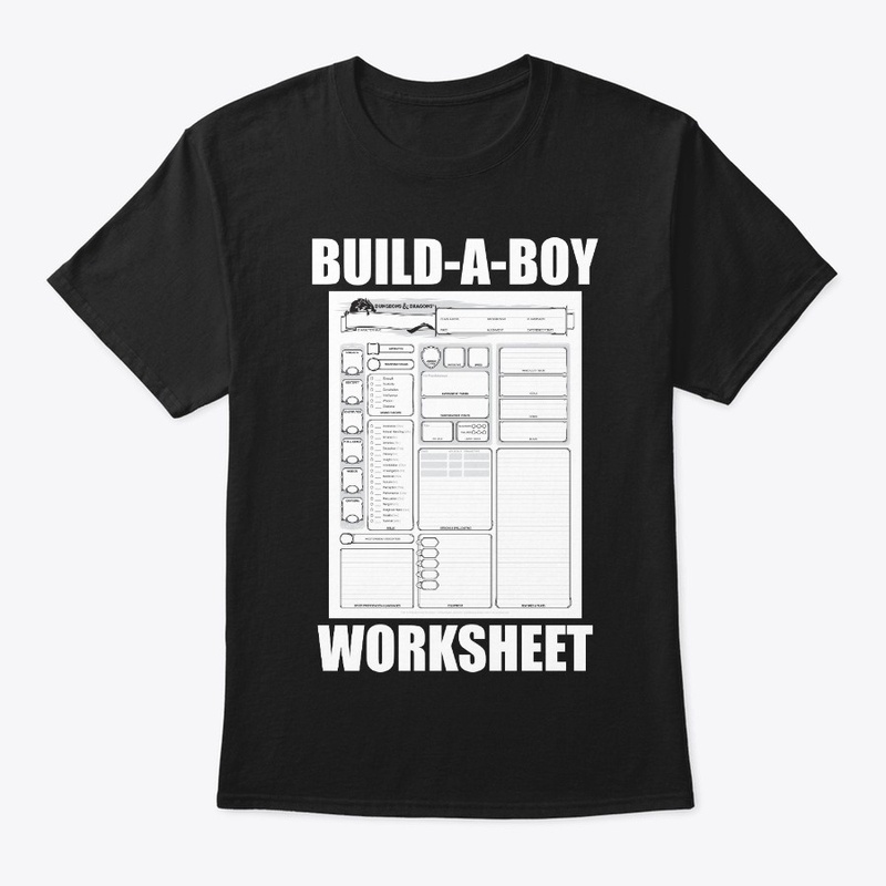 Build-A-Boy Worksheet