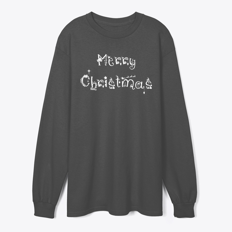 Merry Christmas - for dark shirts