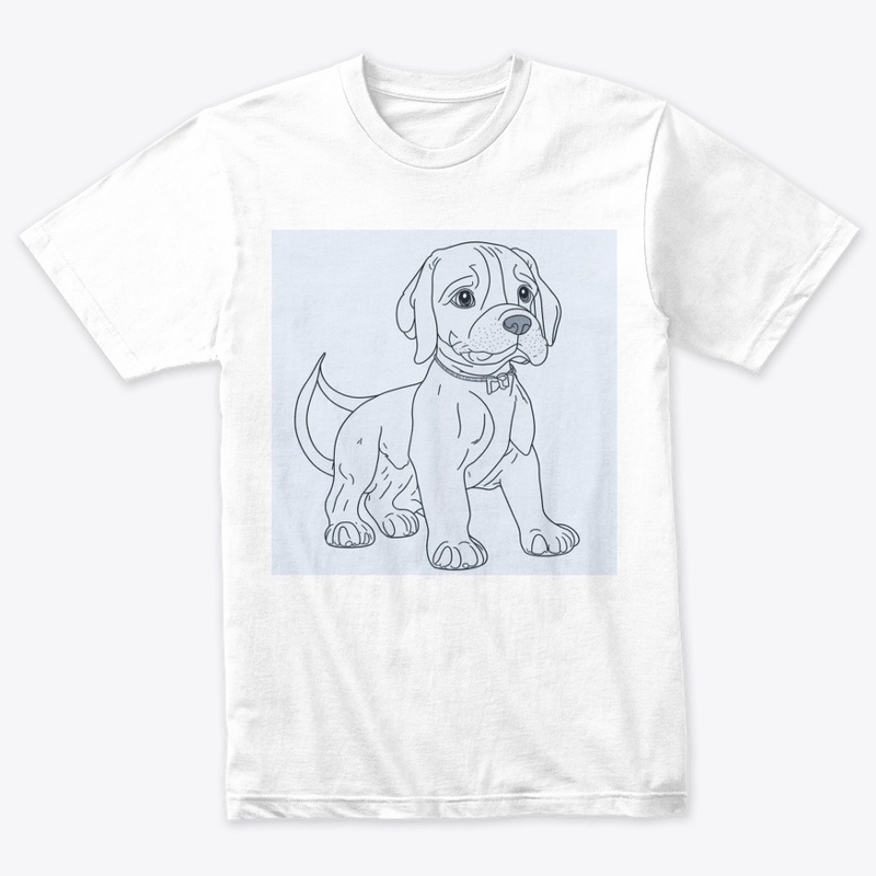 Playful Dog Lineart: Kid's Joy! 🐶🎨