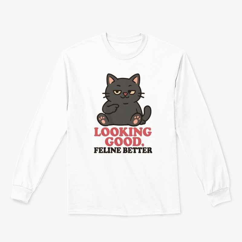 Looking Good Feline Better – Cute Cat